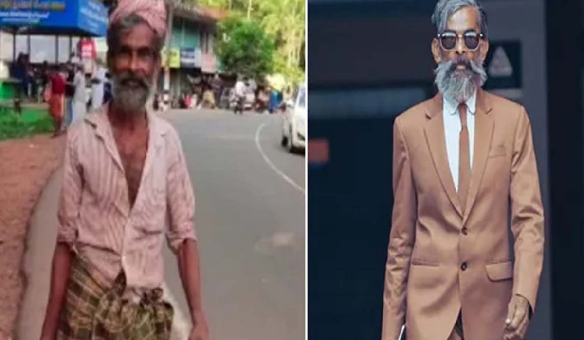 Daily wage labourer, 60, from Kerala becomes a model