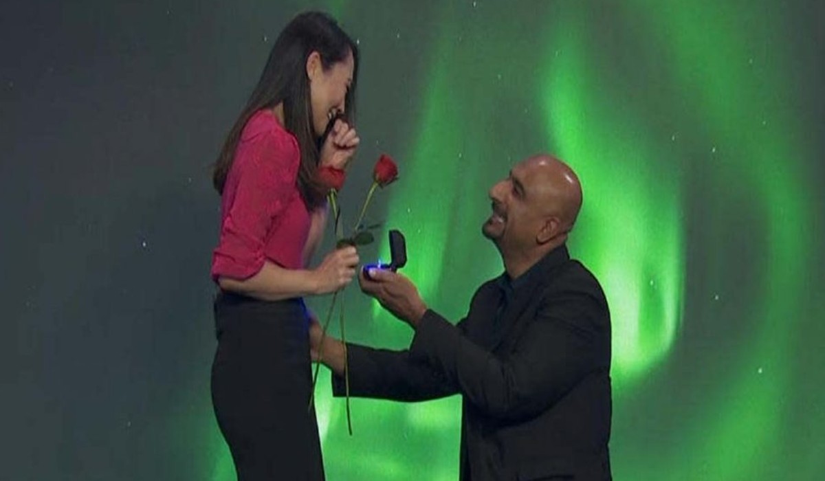 Watch: Meteorologist Tears Up After Being Surprised By On-Air Proposal