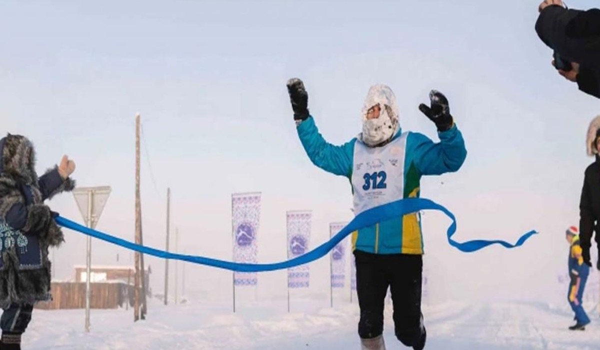 World Record Snow Marathon in Siberia