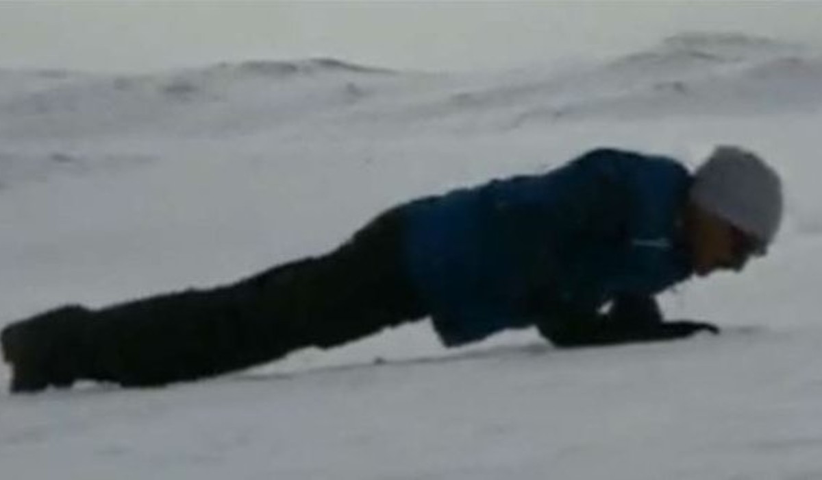 55-year-old ITBP Commandant Ratan Singh Sonal completes 65 push-ups at one go 