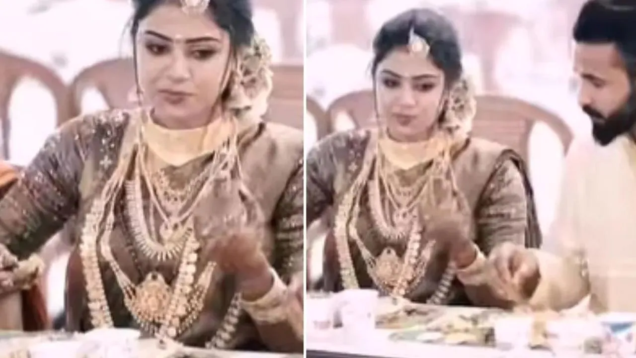 Naughty bride video goes viral online netizen says so cute