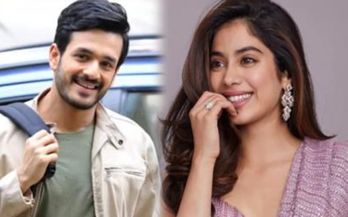 janhvi kapoor tollywood entry with akhil akkineni movie