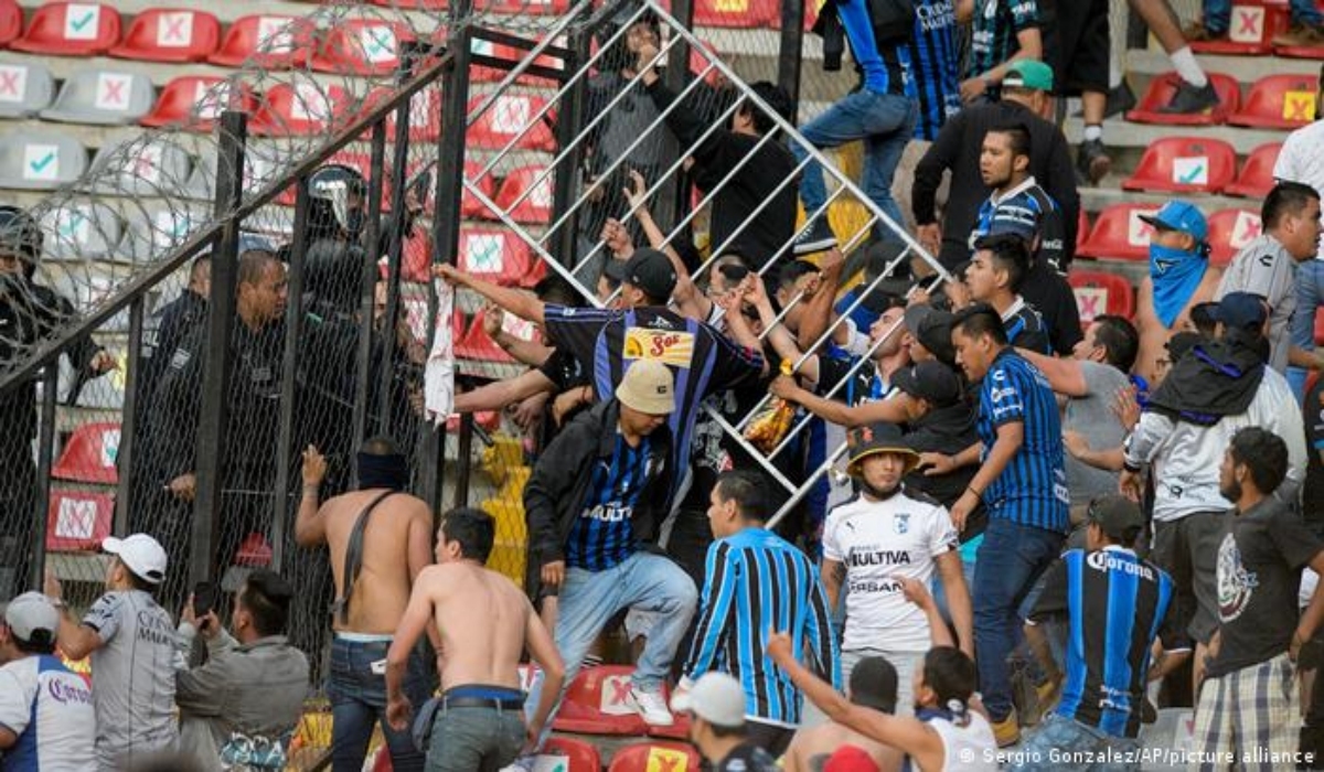 fight in mexican soccer league