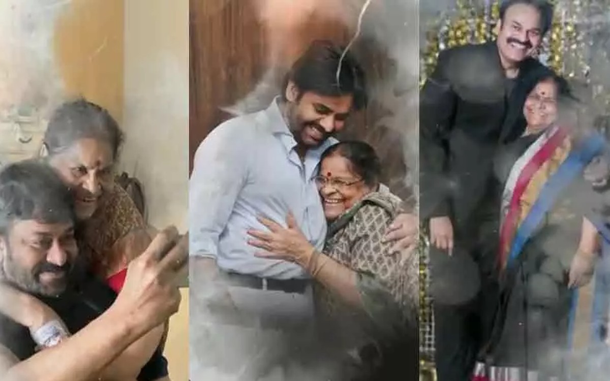 Mega star Chiranjeevi shares an emotional video on Mother’s day